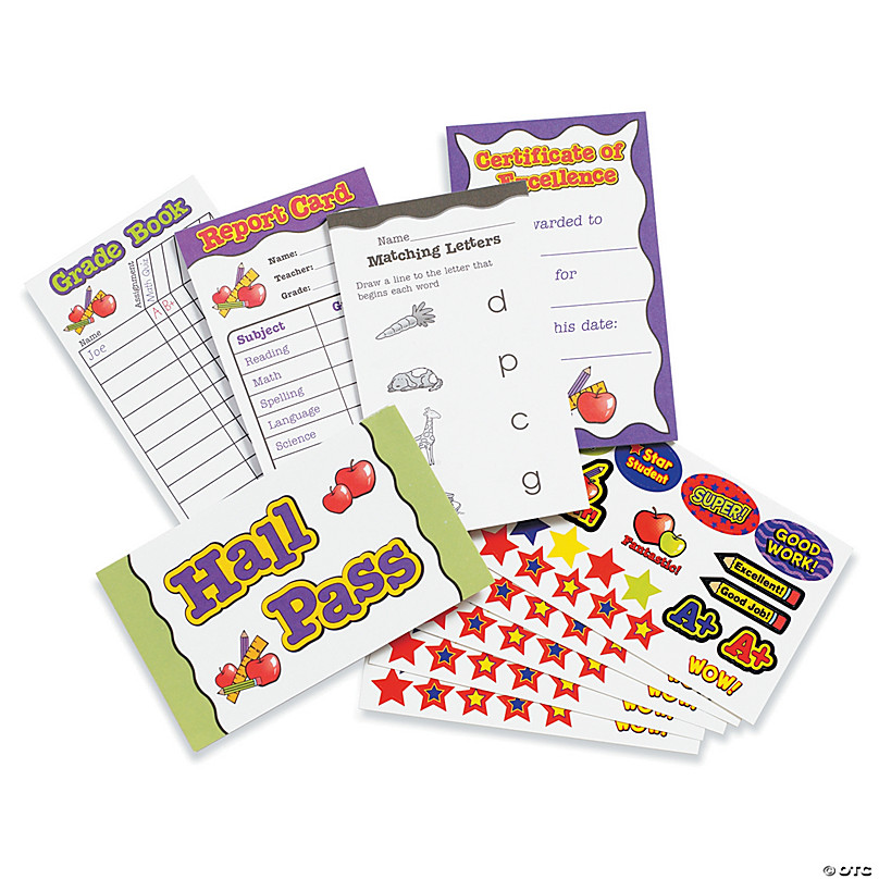 Let's Play School Set Extra Teacher Accessories - Discontinued