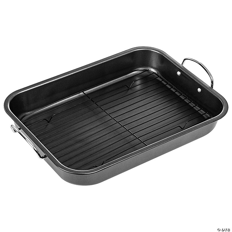 Chicago Metallic Nonstick Petite Broil & Roast Pan with Rack - Kitchen &  Company