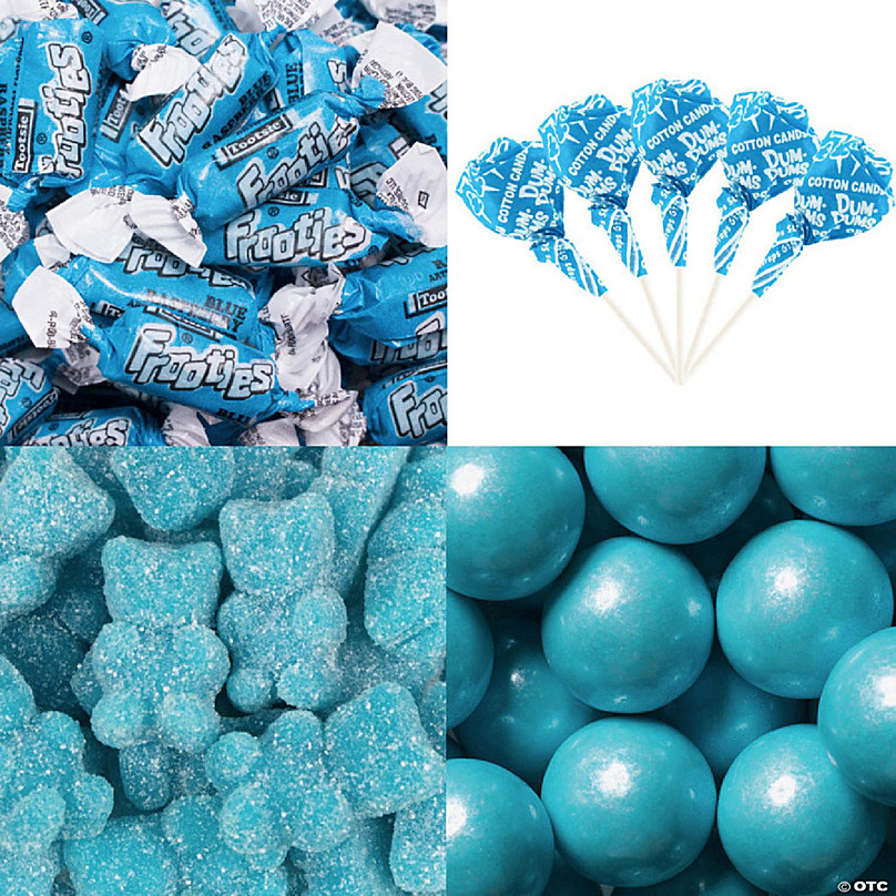 Light Blue Candy for Candy Buffet (Approx 12 lbs)