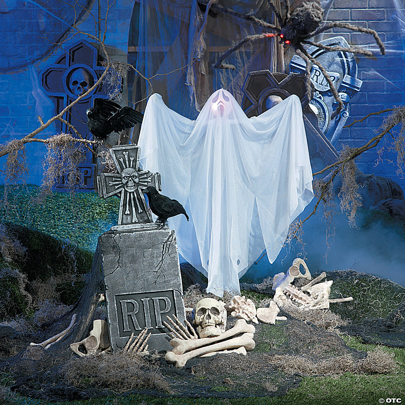 Light-Up Ghost Halloween Decoration | Oriental Trading