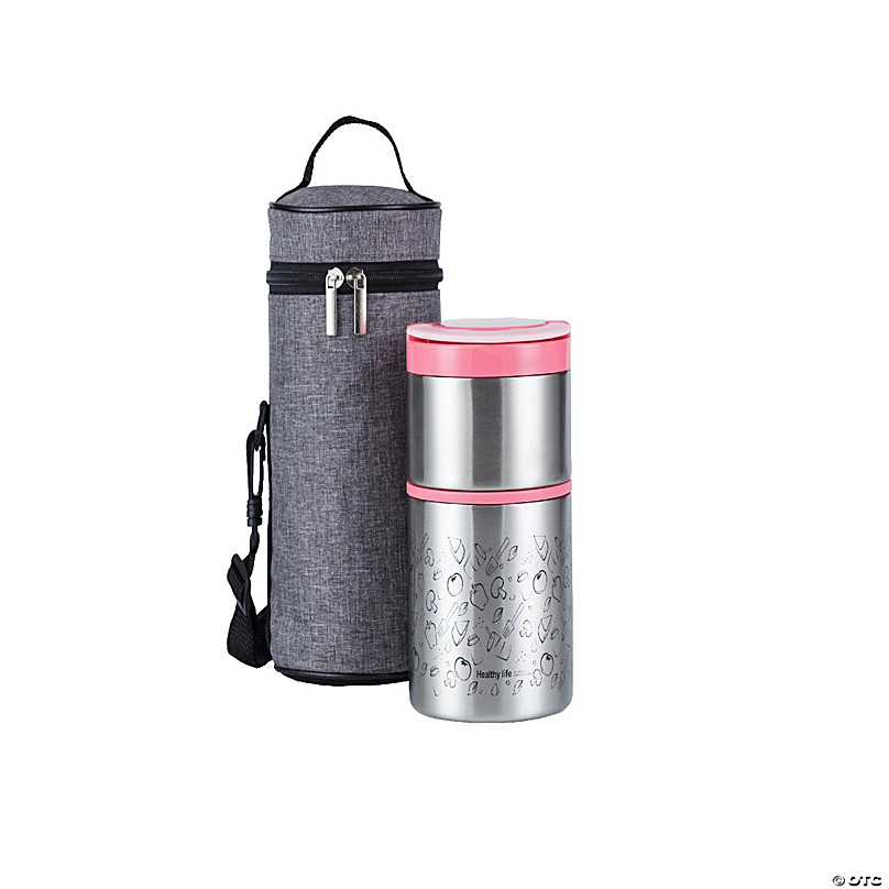 https://s7.orientaltrading.com/is/image/OrientalTrading/FXBanner_808/lille-home-stainless-steel-thermal-lunch-2-tier-bento-with-bag-32-ounces-pink~14271305.jpg