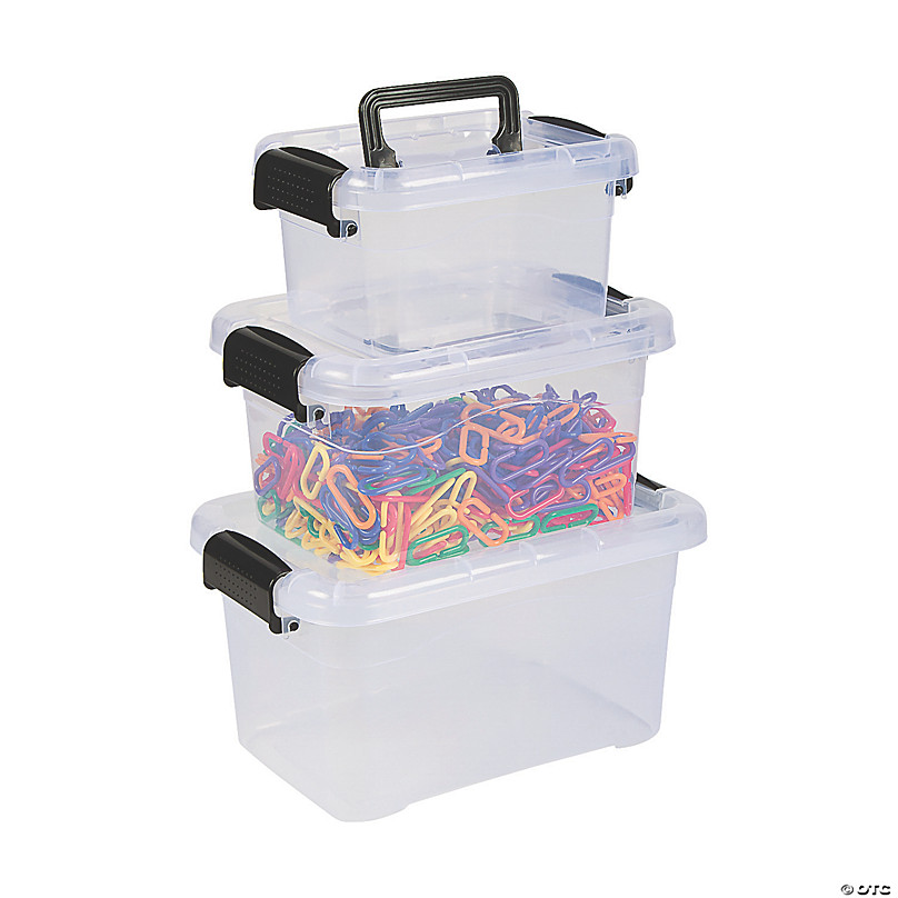 storage box with lid and handle