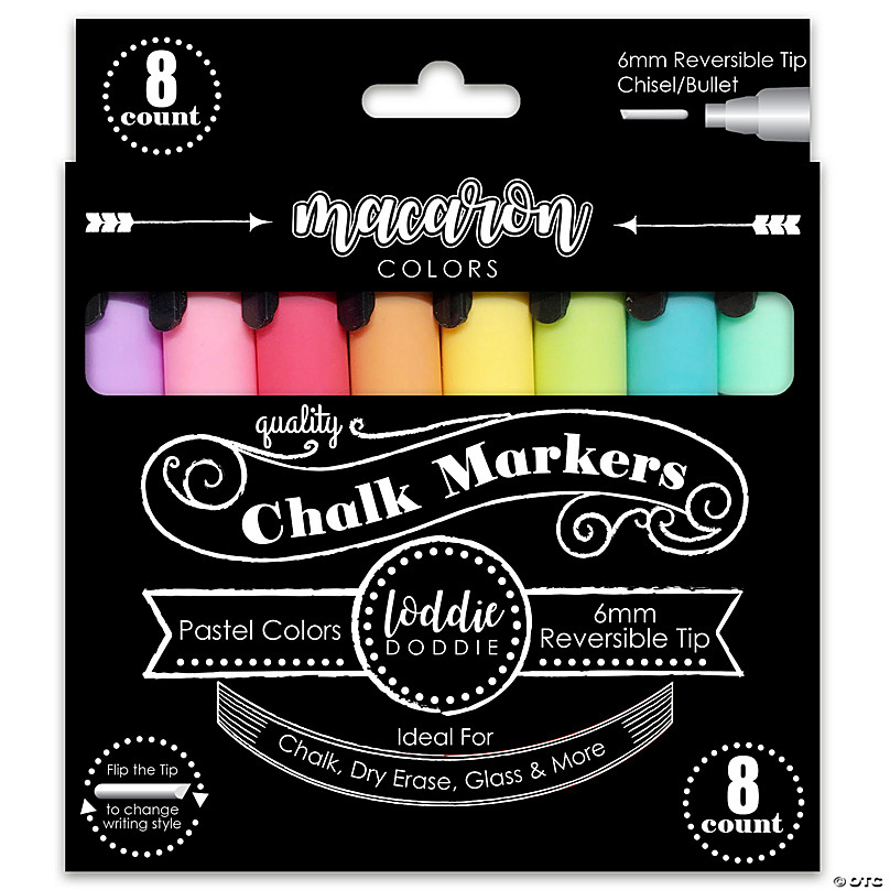 Broad Tip Neon Chalk Markers, Pack of 4 | Retail Resource