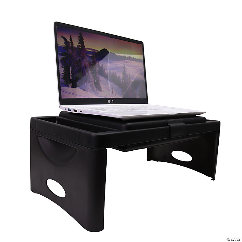 Loddie Doddie Foldable Lap Desk Black Oriental Trading