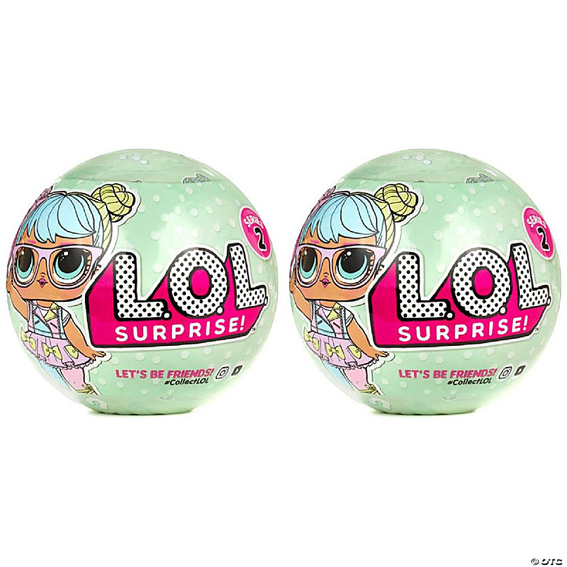 LOL Surprise Series 2 Wave 1 Bon Bon 2pk Tots Big Sisters Green