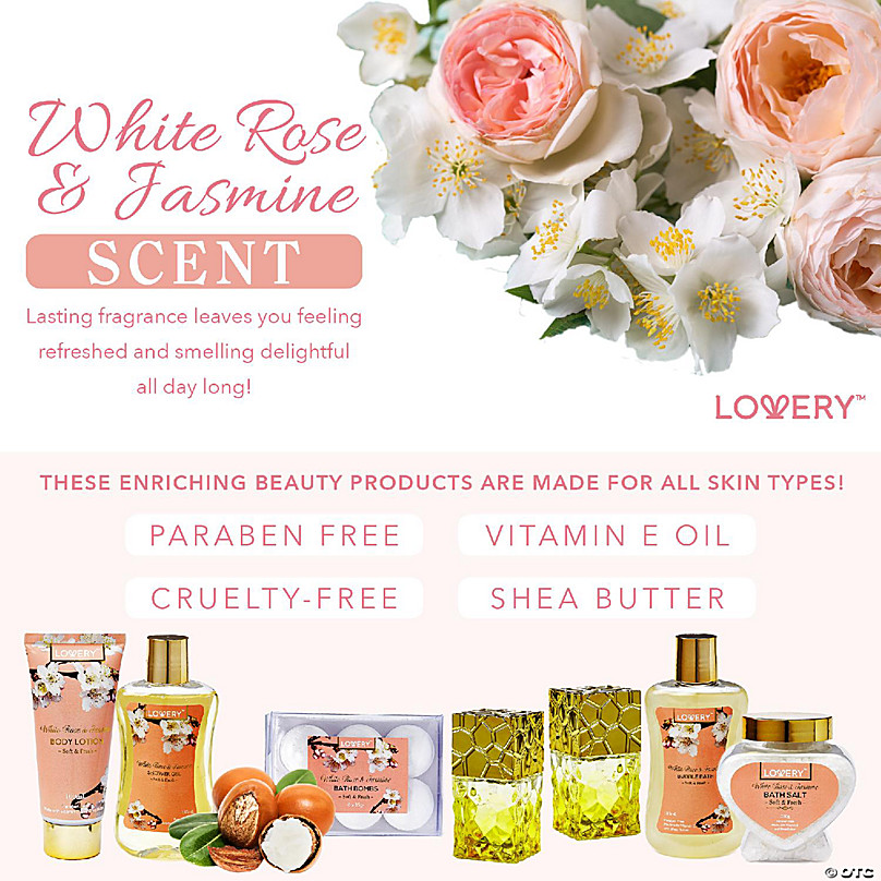 Buy our white jasmine spa gift set at