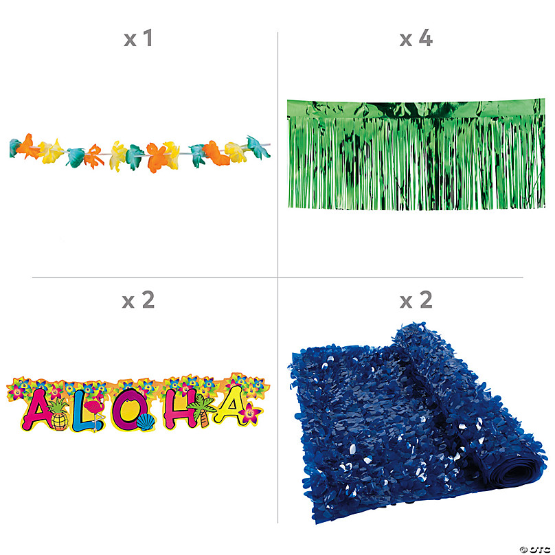 Luau Parade Float Decorating Kit - 14 Pc.