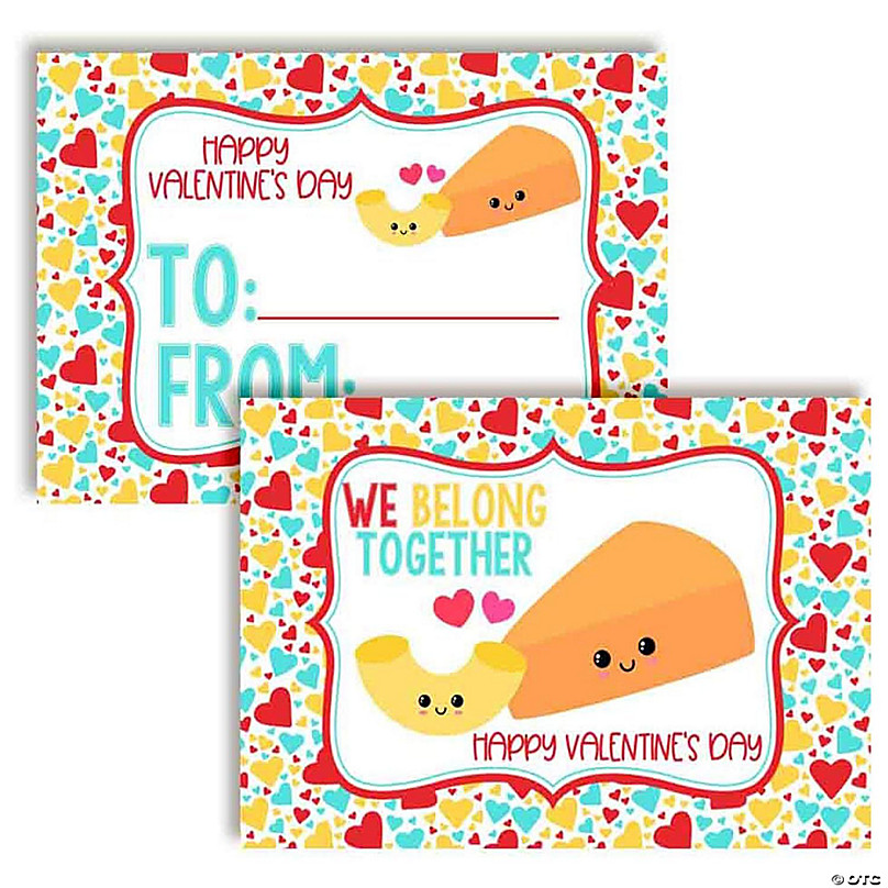 Cute and Funny Teacher Valentine Postcards 30pc. by AmandaCreation