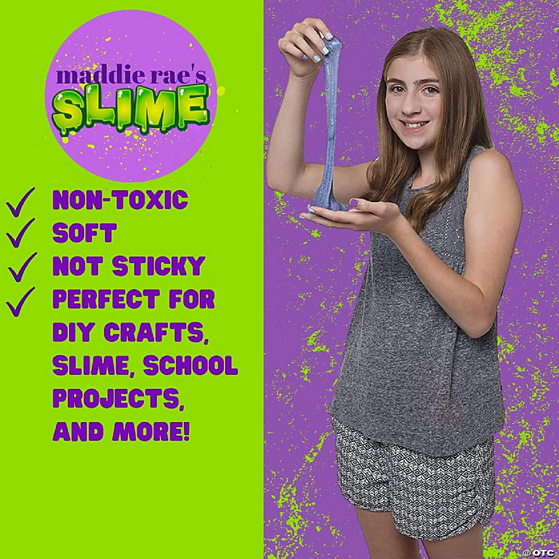 Maddie Rae's Slime Clay - Non-Toxic, No Mess Clay Foam Formula for Unique  Creamy Butter Effects, Great for Arts & Crafts, Slime Glue Making Supplies  - Compare t