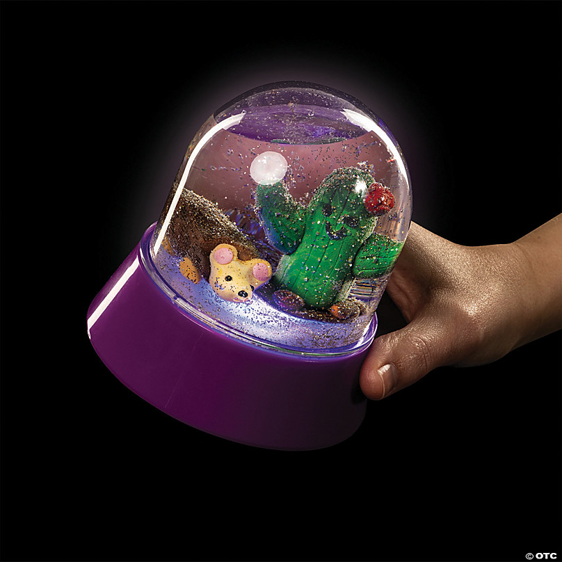 Make Your Own Glitter Snow Globes, MindWare