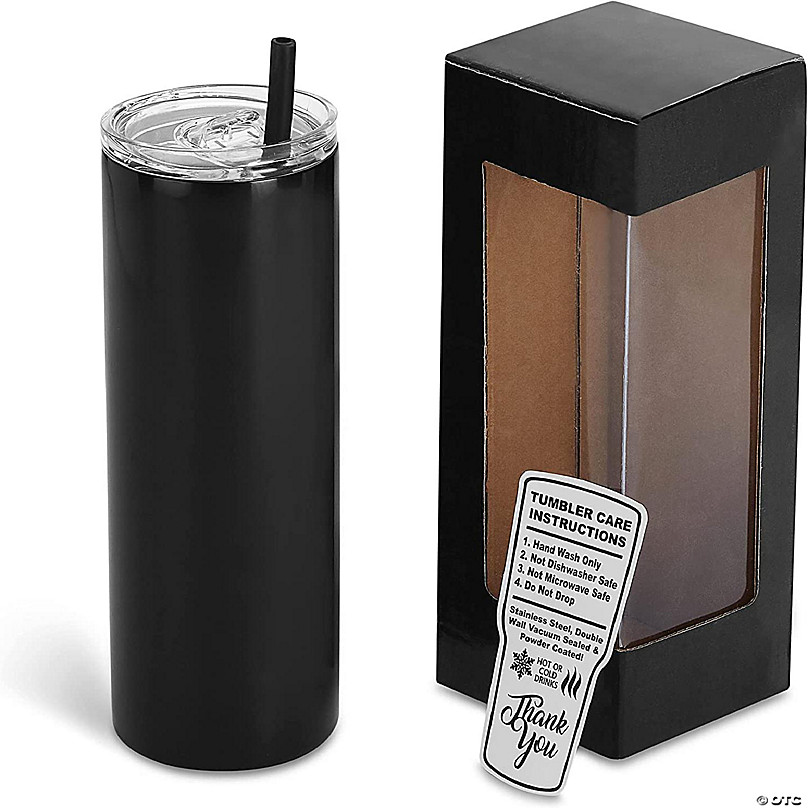 https://s7.orientaltrading.com/is/image/OrientalTrading/FXBanner_808/makerflo-20-oz-skinny-powder-coated-tumbler-stainless-steel-insulated-travel-tumbler-mug-with-splash-proof-lid-and-straw-black-25-pc~14363895.jpg