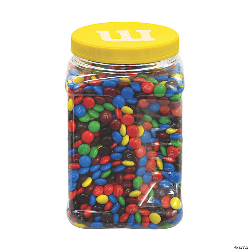 M&M'S Peanut Milk Chocolate Candy Bulk Jar (62 oz.)