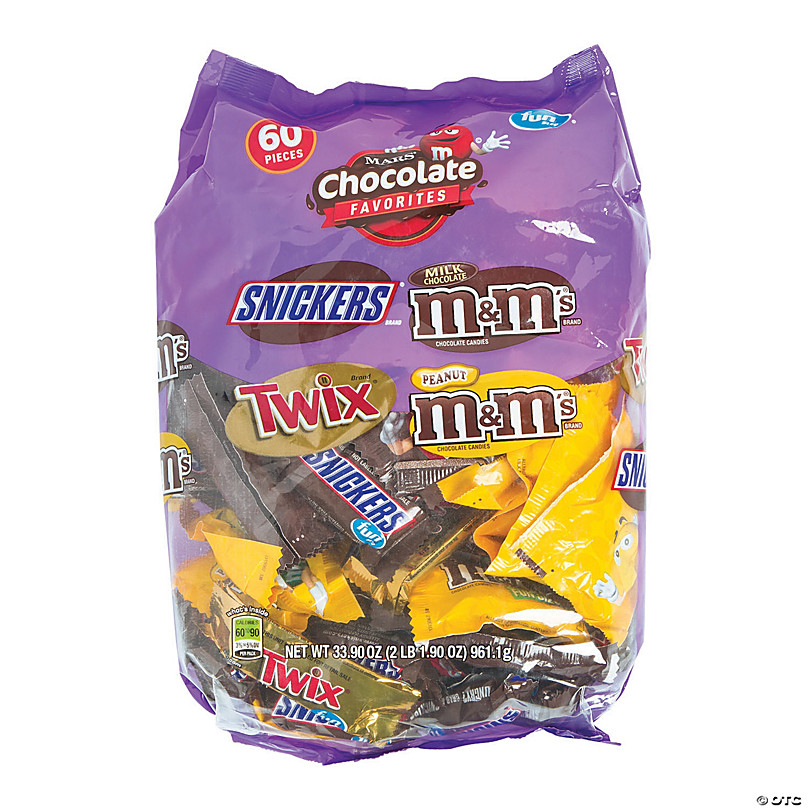 Save on Mars Chocolate Favorites Fun Size Chocolate Christmas Candy - 140  ct Order Online Delivery