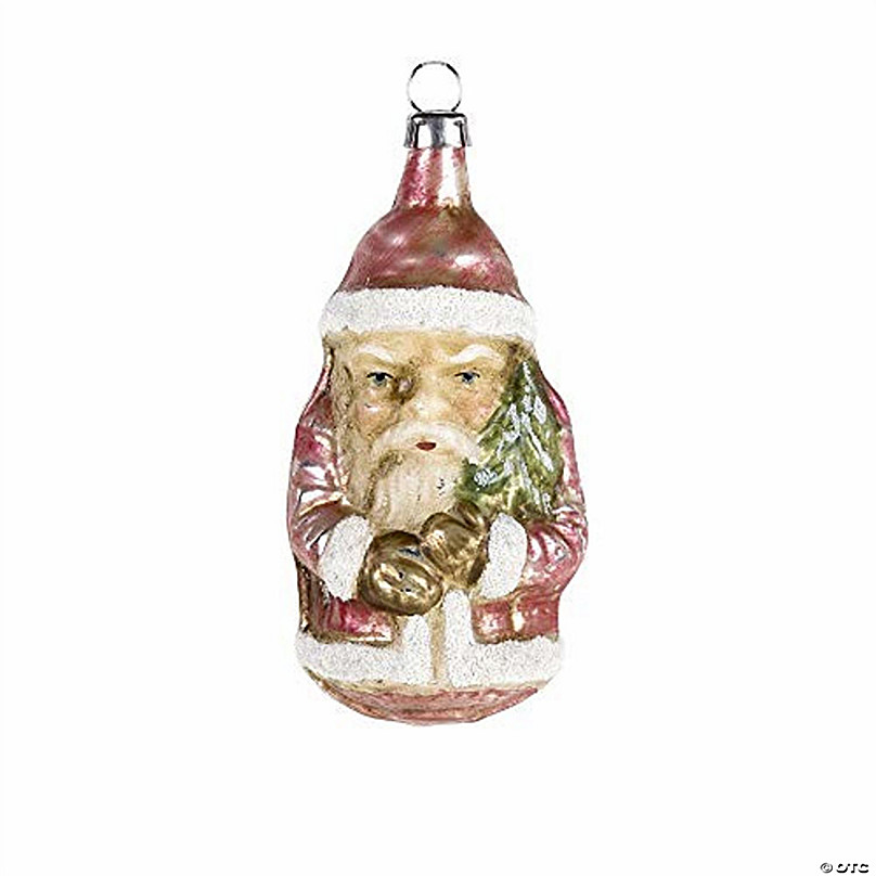 Christmas tr teapot Orient Jug mouth blown and hand painted glass ornament 