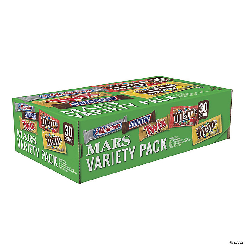 Mars Chocolate Variety Pack Candy Bars: Nutrition & Ingredients