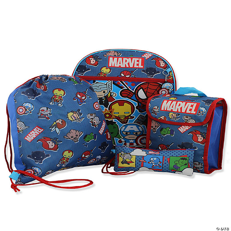 Marvel Avengers Boys Backpack Superhero Spider-Man Kids Backpack 16 inch