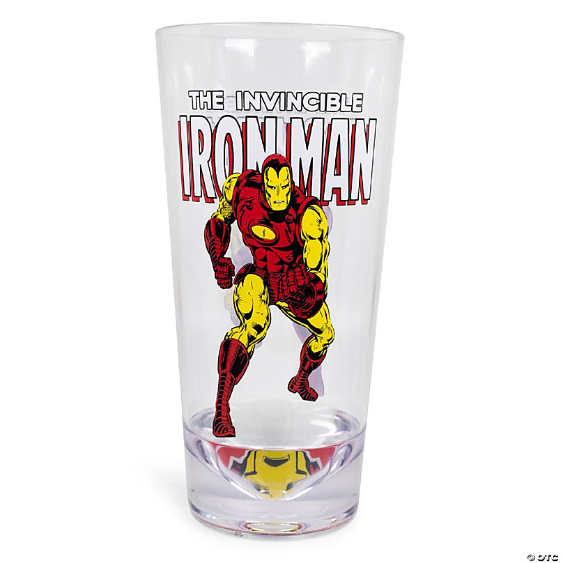 Marvel Retro Iron Man 16oz Shatter-Proof Acrylic Cup Oriental Trading