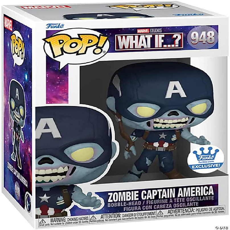 Marvel What If? Funko POP Vinyl Figure Zombie Captain America