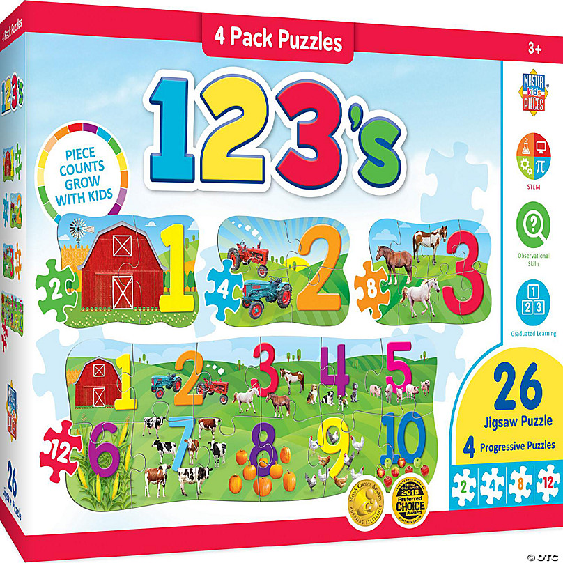 Honore and Friends Progressive Farm Puzzle - 3070900071124