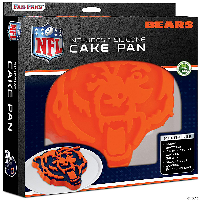 Logo Chicago Bears 3-Pack Fan Decal