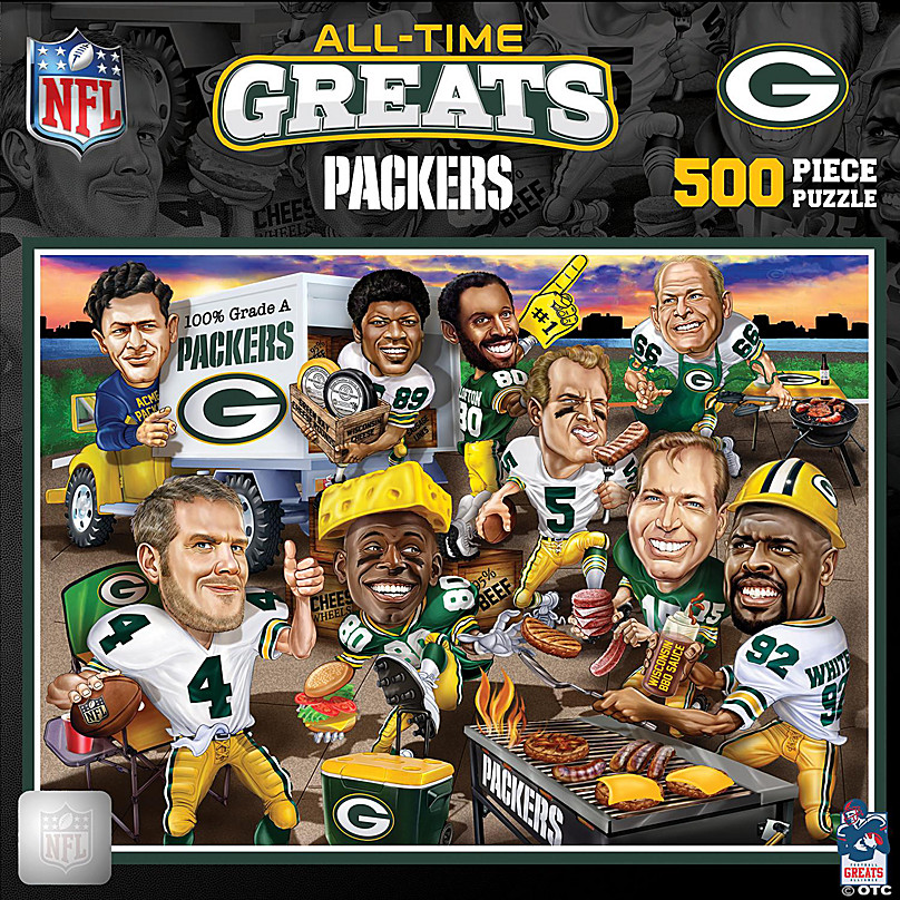 Green Bay Packers All-Time Greats, 500 Pieces, MasterPieces