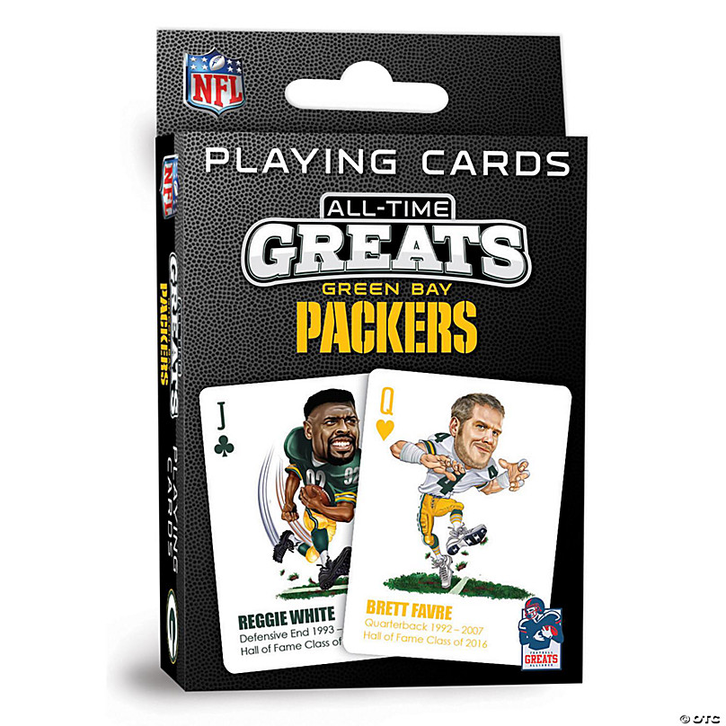 Packers All-Time Greats Playing Cards