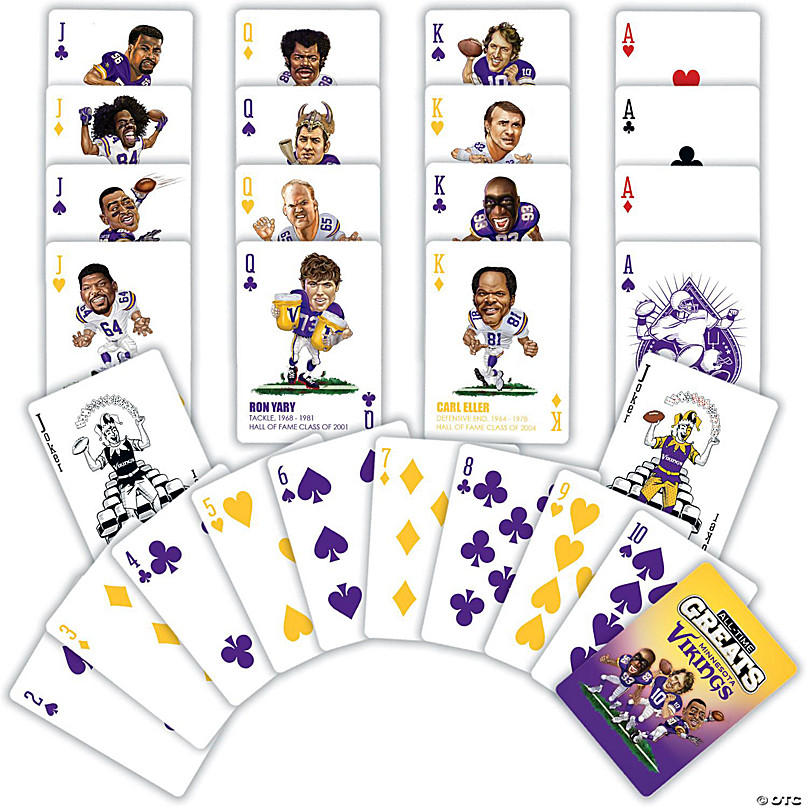 Masterpieces Minnesota Vikings Playing Cards