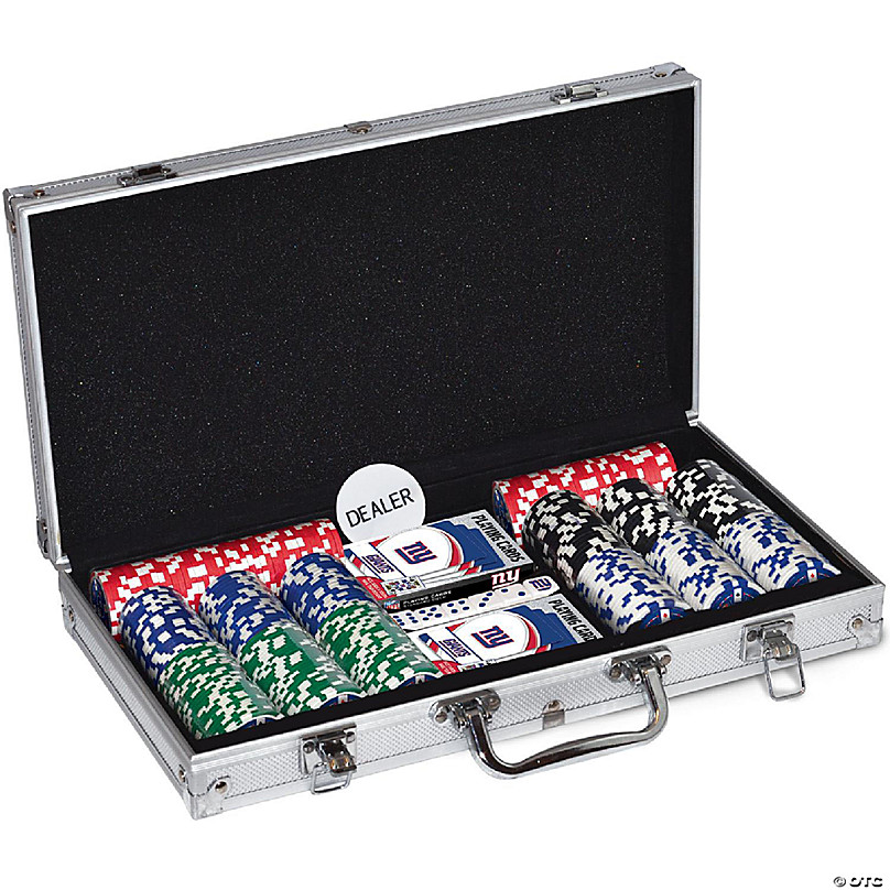 MasterPieces Casino Style 100 Piece Poker Chip Set - NFL Buffalo