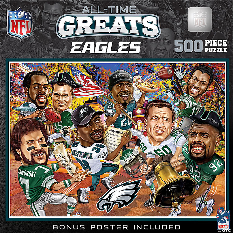 Philadelphia Eagles - All Time Greats 500 Piece Puzzle