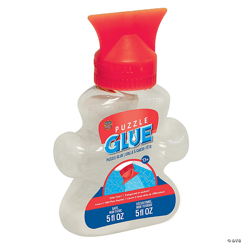 MasterPieces Puzzle Glue - Puzzle Accessories - MasterPieces 5oz Glue  Shaped Bottle