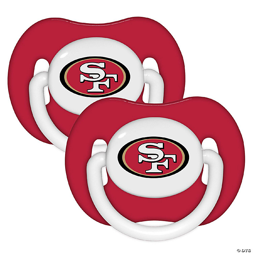 MasterPieces San Francisco 49ers 2-Pack Pacifier