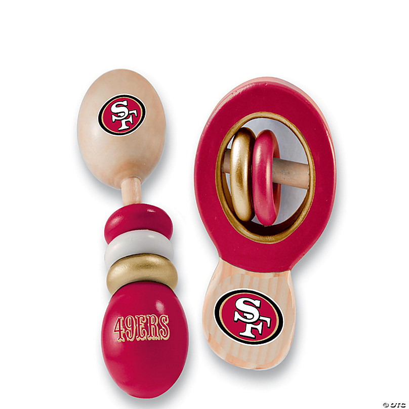 MasterPieces San Francisco 49ers 2-Pack Pacifier