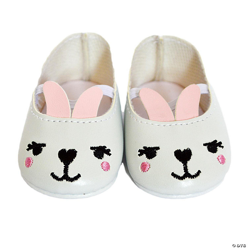 MBD Bunny Rabbit Shoes Fits 18 Inch Girl Dolls | Oriental Trading