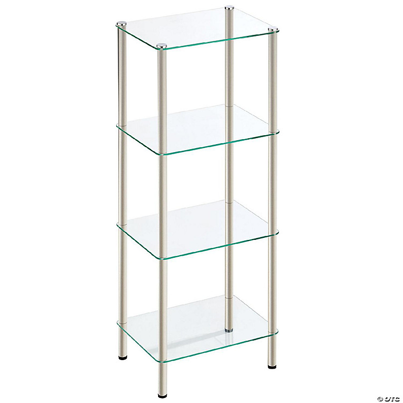 https://s7.orientaltrading.com/is/image/OrientalTrading/FXBanner_808/mdesign-4-tier-glass-metal-standing-shelf-organizer-display-unit-satin-clear~14238450.jpg