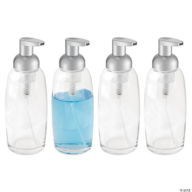 Mdesign Plastic Kitchen Sink Countertop Liquid Hand Soap Dispenser