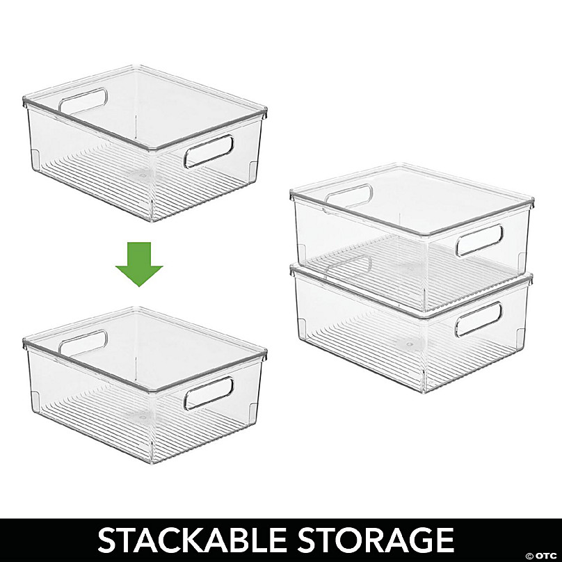 https://s7.orientaltrading.com/is/image/OrientalTrading/FXBanner_808/mdesign-large-plastic-stackable-kitchen-storage-box-handles-lid-2-pack-clear~14366984-a03.jpg