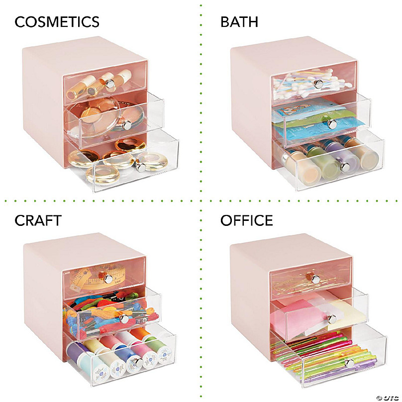 https://s7.orientaltrading.com/is/image/OrientalTrading/FXBanner_808/mdesign-plastic-3-drawer-cosmetic-organizer-for-bathroom-vanity-lt--pink-clear~14243458-a02.jpg