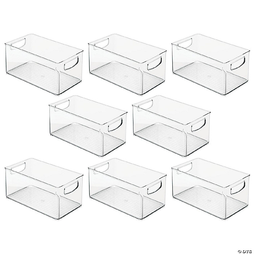 Clear Medium Locking Storage Bins with Lids- 3 Pc. | Oriental Trading