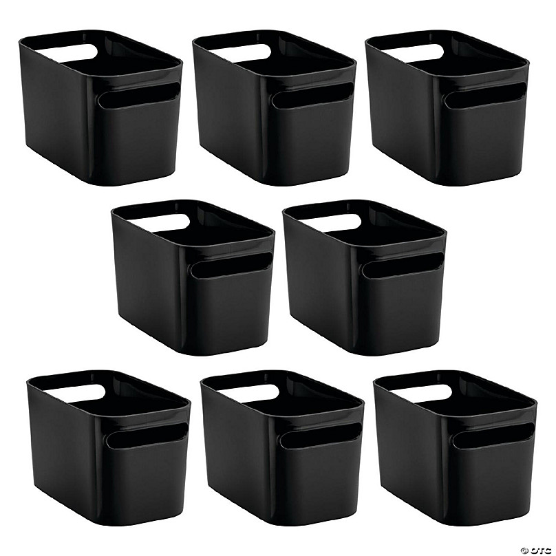 Save on Plastic, Black, Storage Containers