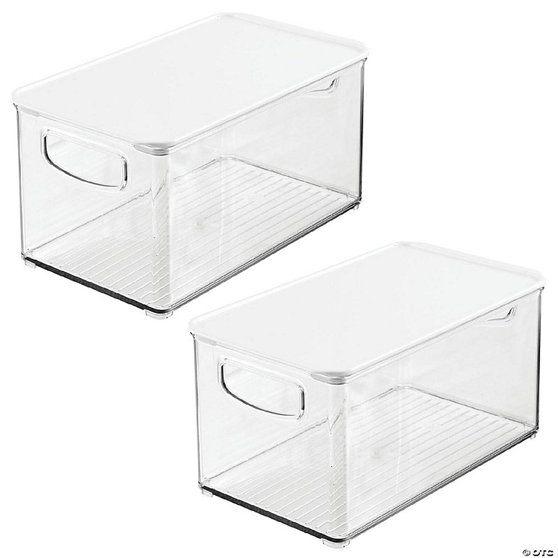 https://s7.orientaltrading.com/is/image/OrientalTrading/FXBanner_808/mdesign-plastic-deep-kitchen-storage-bin-box-lid-handles-2-pack-clear-white~14286981.jpg