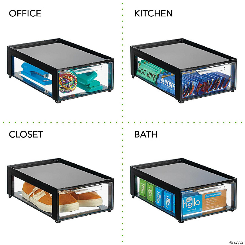 https://s7.orientaltrading.com/is/image/OrientalTrading/FXBanner_808/mdesign-plastic-office-storage-stack-organizer-with-drawer-2-pack-black-clear~14367273-a02.jpg