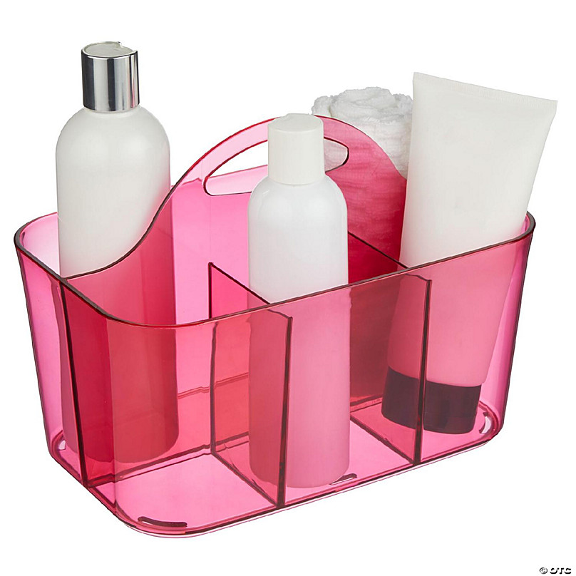 https://s7.orientaltrading.com/is/image/OrientalTrading/FXBanner_808/mdesign-plastic-portable-bathroom-shower-caddy-tote-with-handle-dark-pink-tint~14366810-a01.jpg