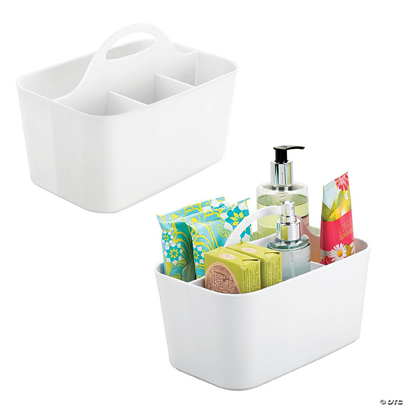 https://s7.orientaltrading.com/is/image/OrientalTrading/FXBanner_808/mdesign-plastic-shower-caddy-storage-organizer-basket-handle-2-pack-white~14337920-a01.jpg