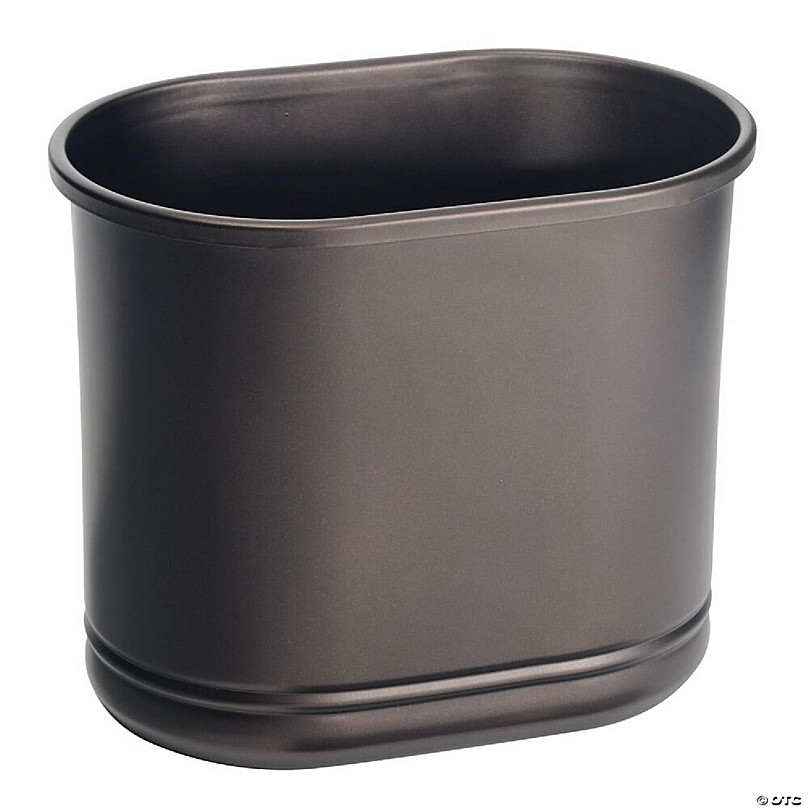 https://s7.orientaltrading.com/is/image/OrientalTrading/FXBanner_808/mdesign-small-metal-oval-2-5-gallon-bathroom-trash-can-wastebasket-bin-bronze~14285219.jpg