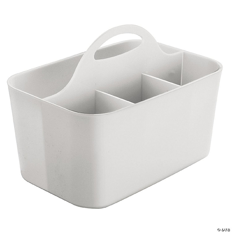 mDesign Small Office Storage Organizer Utility Tote Caddy Holder