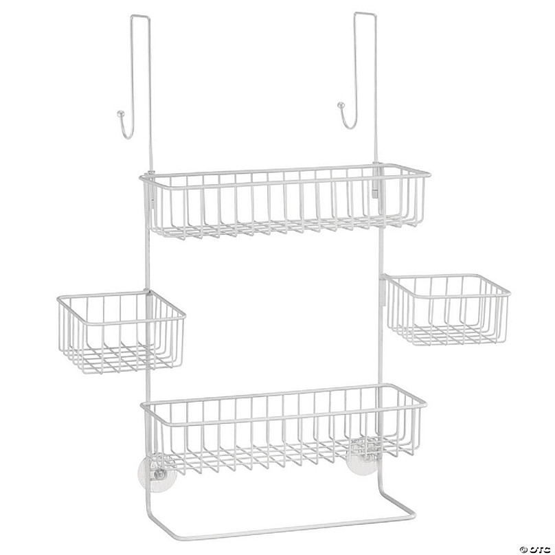 Mdesign Steel Shower Caddy Hanging Rack Storage Organizer For