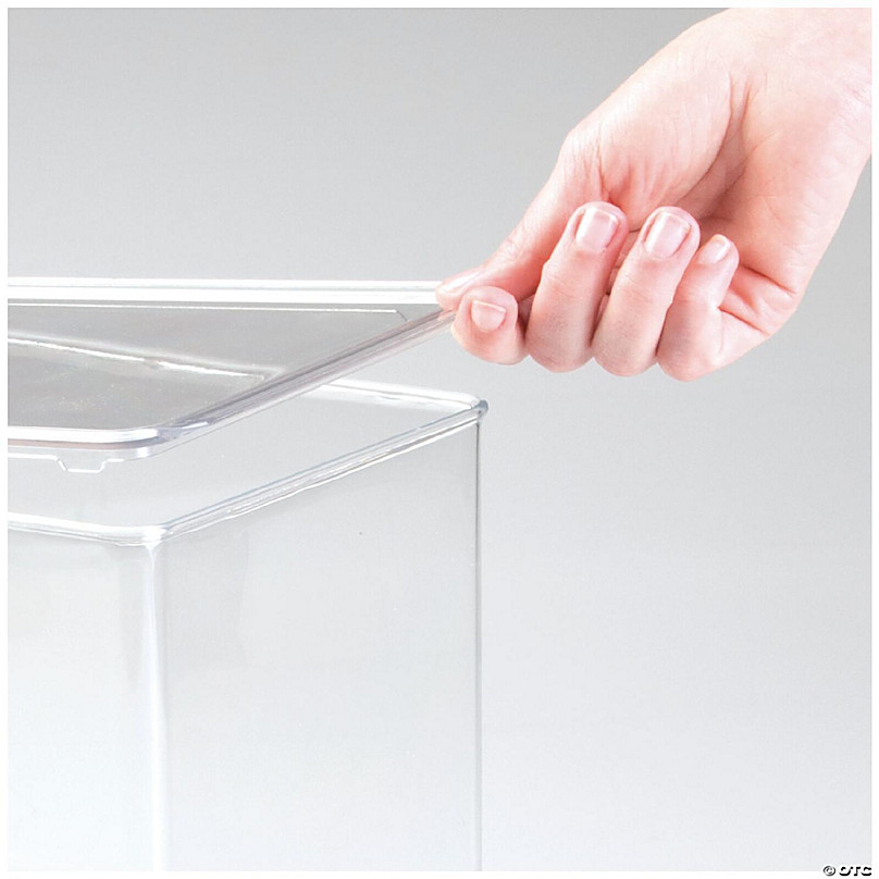 Esslinger Company Clear Plastic Treasure Chest Storage Box | Esslinger