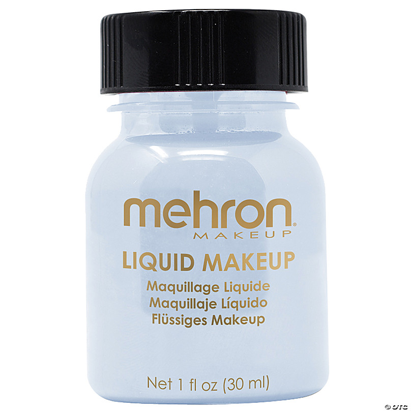 Mehron Make-up Fantasy FX Moonlight White – Wasserbasis-Schminke Für Face & Body, 30 Ml