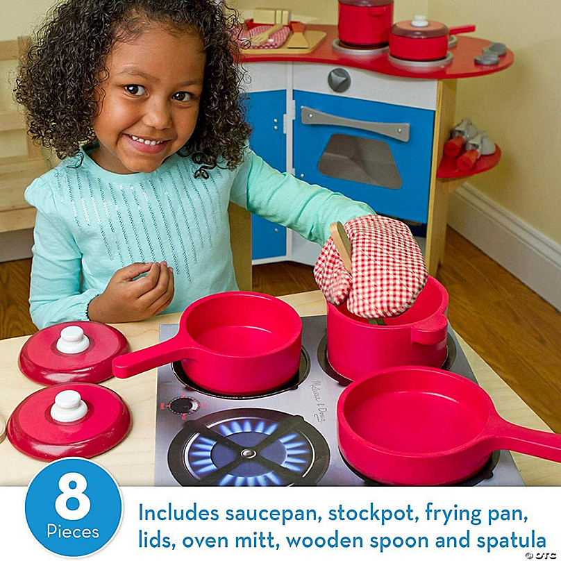 Melissa & Doug Let’s Play House Pots & Pans Set