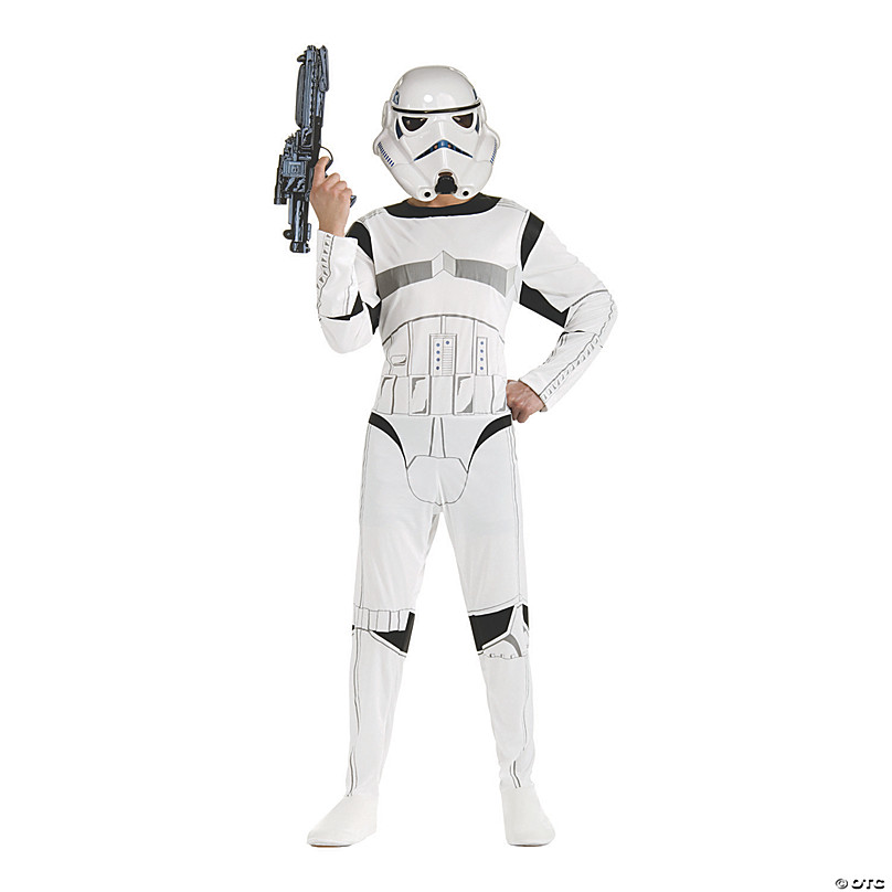 Stormtrooper Mask Mens Fancy Dress Star Wars Force Awakens Villain Costume Acc 